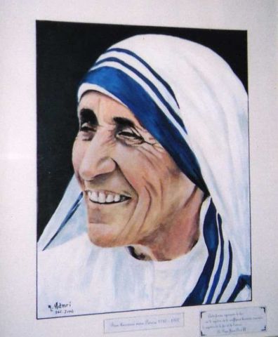 L'artiste abdelkrim hamri - Mère Theresa