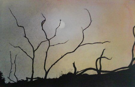 L'artiste A Chevereau - au clair de la lune