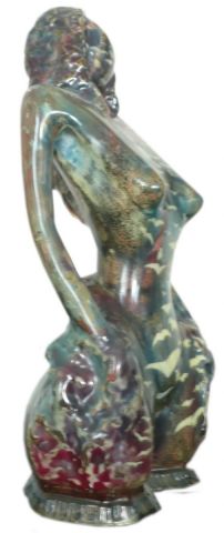 lady blue  - Sculpture - johann