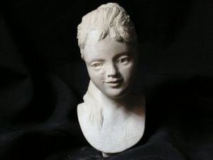 Sculpture de Jean-Joseph Chevalier: petite demoiselle