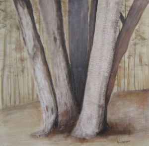 Voir cette oeuvre de Sylvie AMANS MARTINI: bouquet de troncs