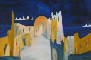 Peinture de Eliette Graf: Porte d'Orient et d'Occident