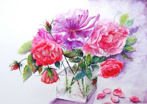L'artiste Francoise TOLBIAC - les heures roses