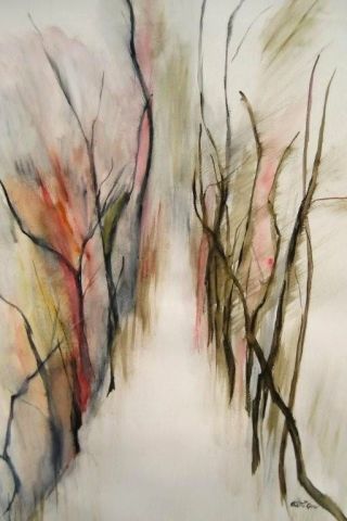 Chemin de vie - Peinture - Eliette Graf