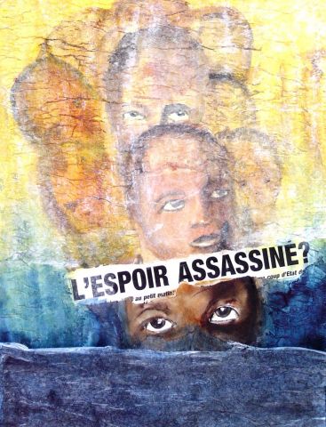 Espoir assassiné - Peinture - Mireille Dubois-Vanhove