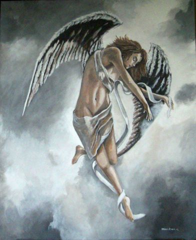 l'envolée - Peinture - angelo montana