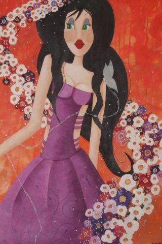 Yumi Hoshi - Peinture - noisette