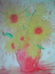 Voir cette oeuvre de josy: bouquet de tournesols