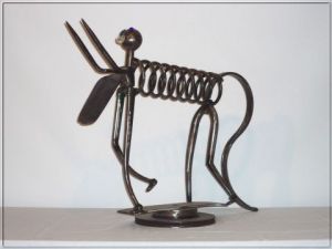 Sculpture de Roland GOURDON: Le Centaure
