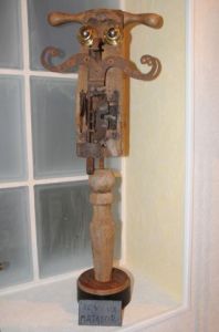 Sculpture de Daniel Barre: le vieux matador