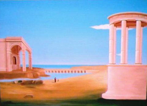 L'artiste Odysseas SAGIADINOS - L'autre rive