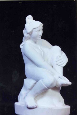 femme adorable - Sculpture - diden08