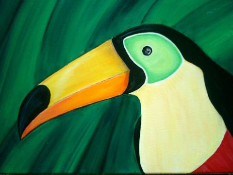 L'artiste olivier stark - toucan