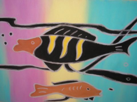 L'artiste Catherine FALIZE - Ikan ikan