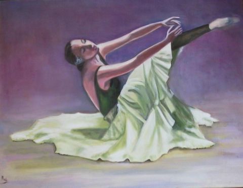 la ballerine - Peinture - Tania34