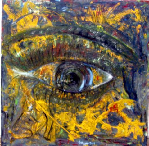 l'oeil de la traque - Peinture - OD' ILE l'oeil de la traque - Peinture - OD' ILE