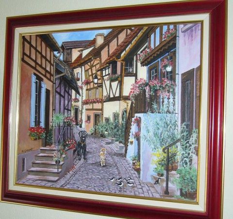 L'artiste Henri GODART - Rue d'Alsace