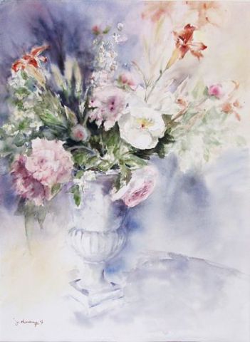 L'artiste CHAUVEAU Jocelyne - Bouquet du jardin