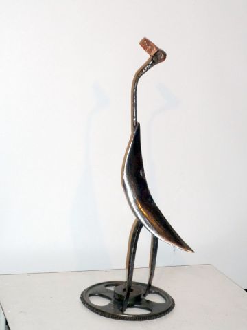 L'artiste Roland GOURDON - lL\'oiseau bec doré