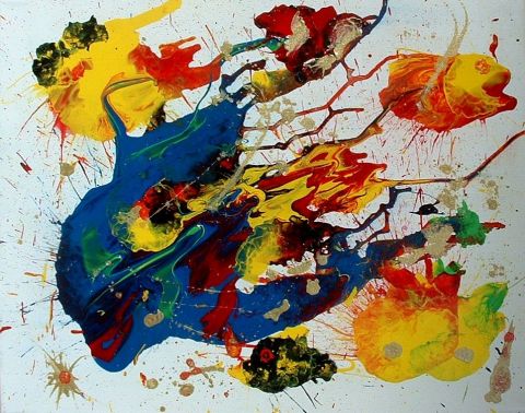 Poulpe - Peinture - Joel JAMBOU Poulpe - Peinture - Joel JAMBOU