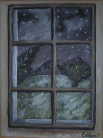 L'artiste Tiffanie - Par la fenêtre
