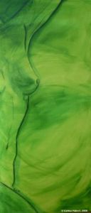 Peinture de Makrof Karima: Standing Nude