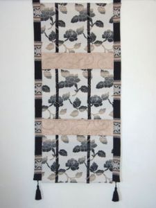 Art_textile de Isabelle  Mounib: La belle noire
