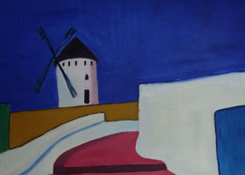 Le Moulin - Peinture - DAJ