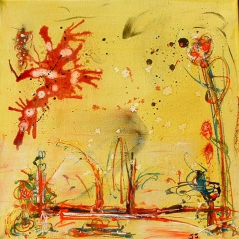 Peinture : Envolée sauvage - Joel JAMBOU Peinture : Envolée sauvage - Joel JAMBOU