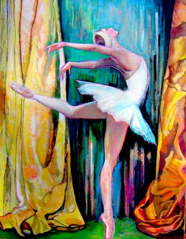 ballerine - Peinture - ludmila constant