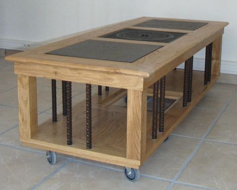 table basse  - Artisanat - Daniel Barre table basse  - Artisanat - Daniel Barre