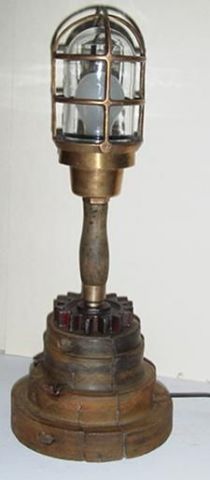 Lampe  - Artisanat - Daniel Barre Lampe  - Artisanat - Daniel Barre