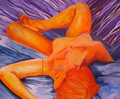 MEHNDI - Peinture - VIRGINIE ROUSSEL MEHNDI - Peinture - VIRGINIE ROUSSEL