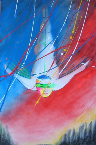 L'artiste Jean-Luc TURLURE - Le saut de l'Ange
