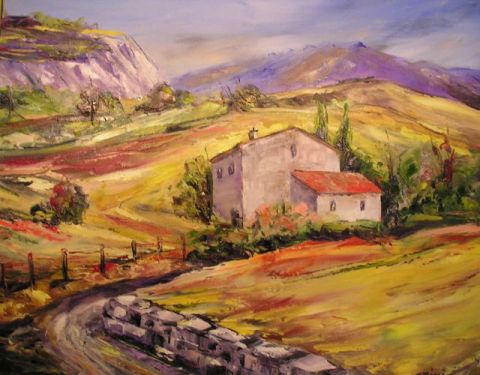 L'artiste litalien - paysage de montagne