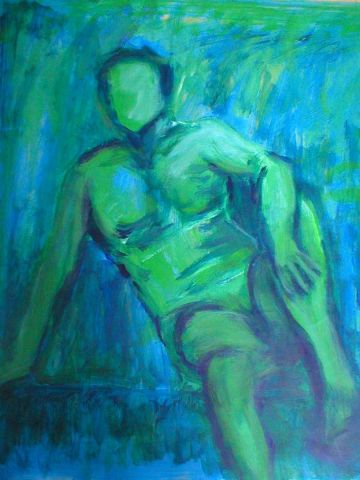 L'artiste DAISY - Pose d'homme nu