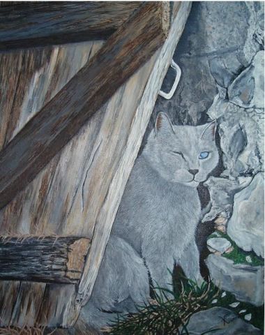 Regard sur le monde - Peinture - Kaena Regard sur le monde - Peinture - Kaena