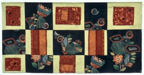 L'aztèque - Art textile - Isabelle  Mounib