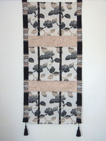 La belle noire - Art textile - Isabelle  Mounib