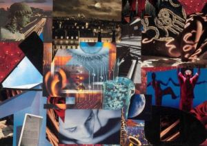 Collage de Francois Geal: Correspondances