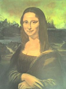Voir cette oeuvre de Pepe Luis Saavedra : Mona Lisa   [Léonard  de  Vinci ]  (copie) 