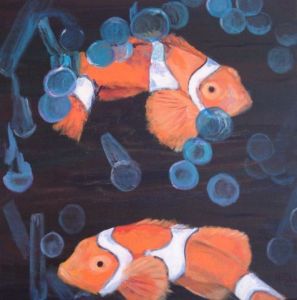 Voir cette oeuvre de Helene ROSENDO: dans l\'aquarium