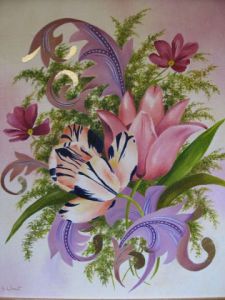 Oeuvre de Sylvie CHENET: Art floral