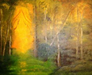 Peinture de Geritzen: Forêt