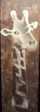 L'artiste Amelie - Flip Flap la girafe