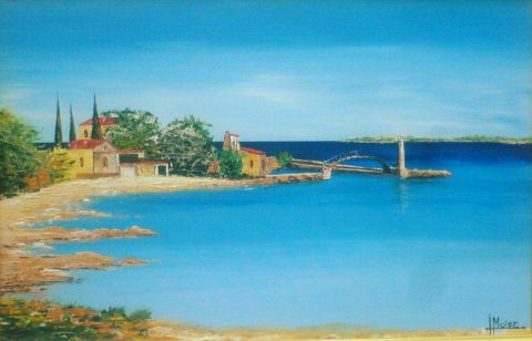 Port Beauvallon - Peinture - K'Lyne