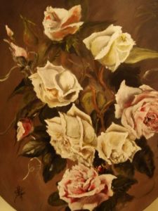 Voir cette oeuvre de stefani: le medaillon de roses