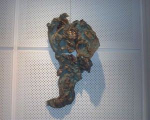 Sculpture de rovalain: femme papillon