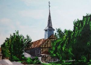 Voir le détail de cette oeuvre: Église à pans de bois. Sainte-Marie-du-lac - Nuisement (Marne)