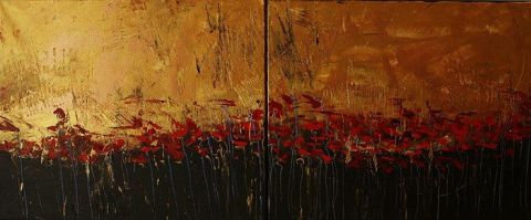 crépuscule doré - Peinture - Genevieve K dite aussi Gen K crépuscule doré - Peinture - Genevieve K dite aussi Gen K